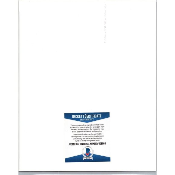 Felix Millan Autographed Signed 8x10 New York Mets Beckett COA #U08966 - Picture 2 of 2